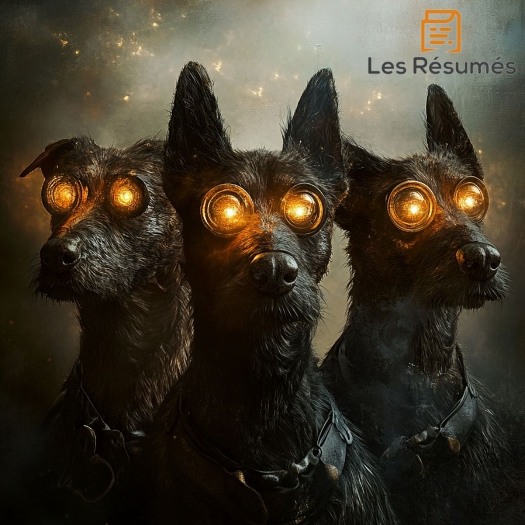 Photographie des Trois Chiens. 