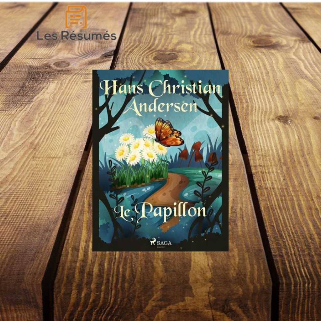 Page de couverture de Le Papillon de Hans Christian Andersen. 