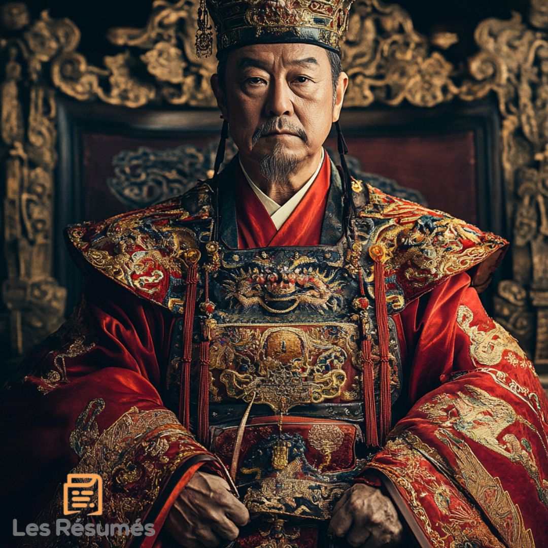 Photographie de l'empereur de Chine. 