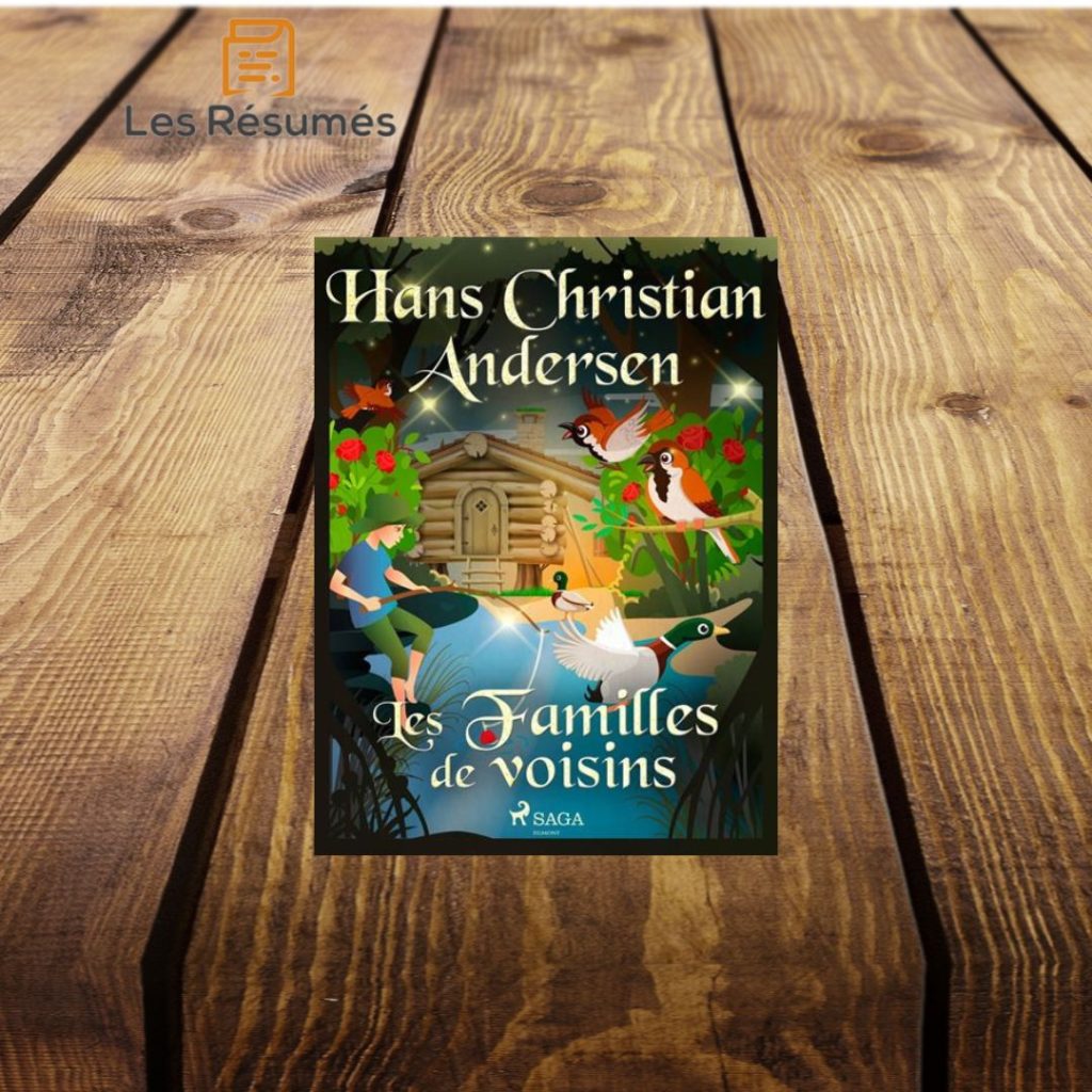 Page de garde de Les familles de Voisins de Hans Christian Andersen. 