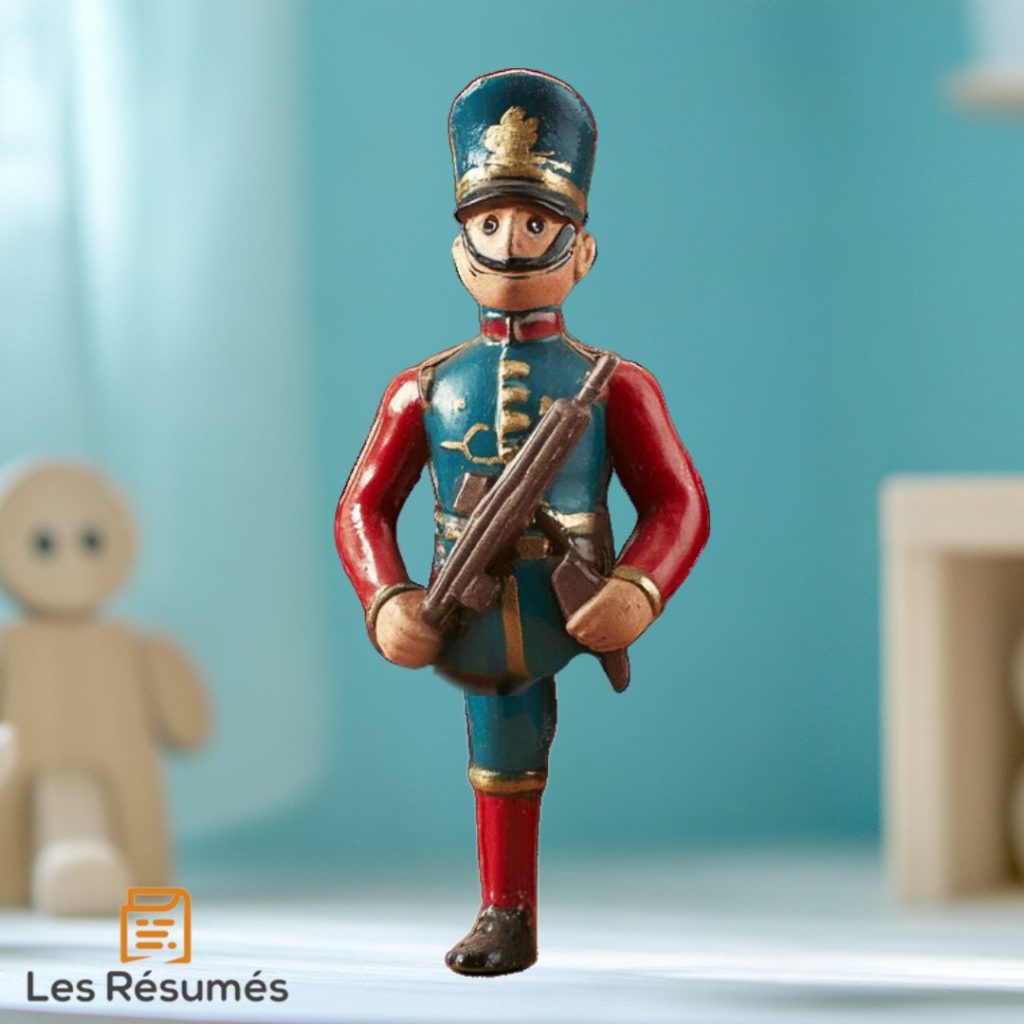 Image de L'intrépide Soldat de Plomb du conte d'Andersen. 