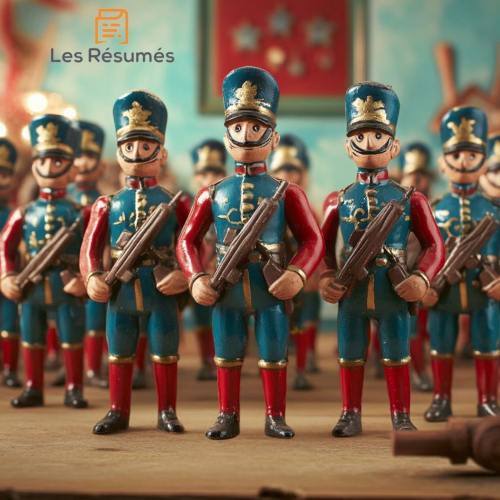 Illustration des Soldats de Plomb. 