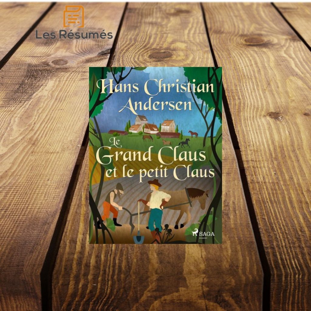 Page de garde de Petit Claus et Grand Claus d'Hans Christian Andersen.