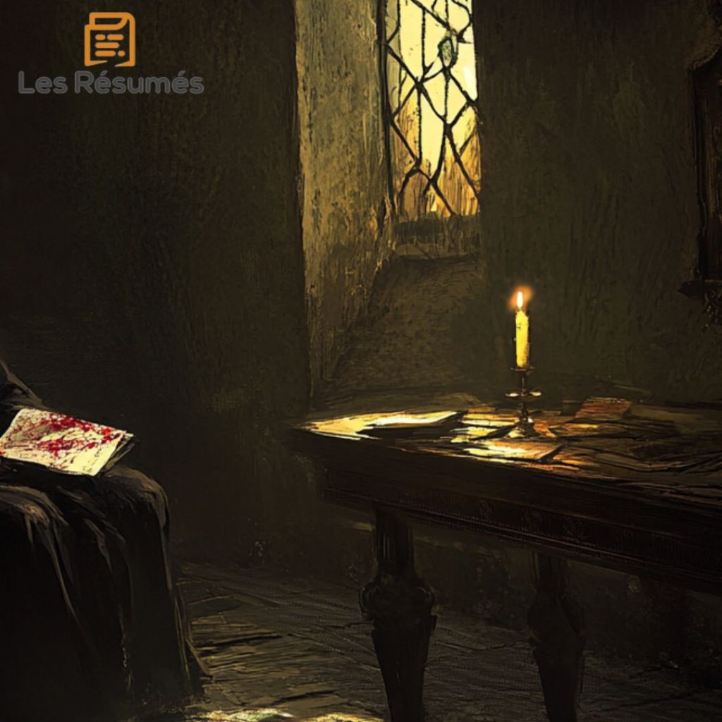 Image du moment où Aringarosa se souvient comment il a prit Silas sous son aile.