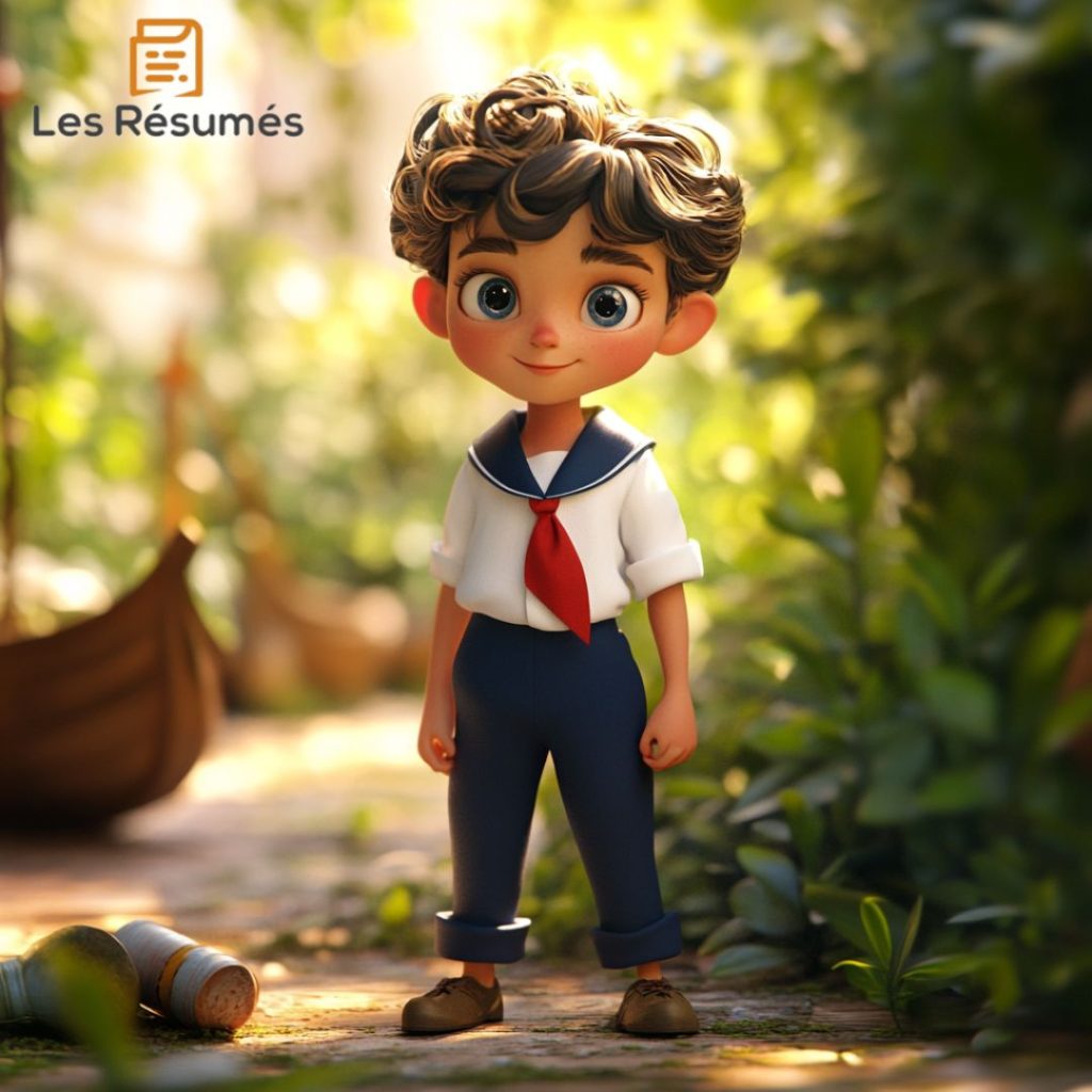 Image de Louis Tragomar, le premier ami imaginaire de Bel-Gazou. 