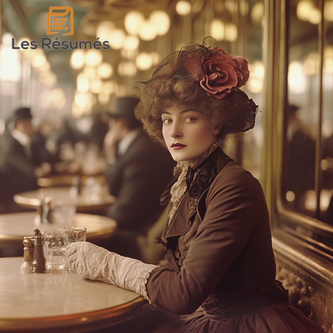 Photographie de Jeannine dans L'Habitude de Colette. 