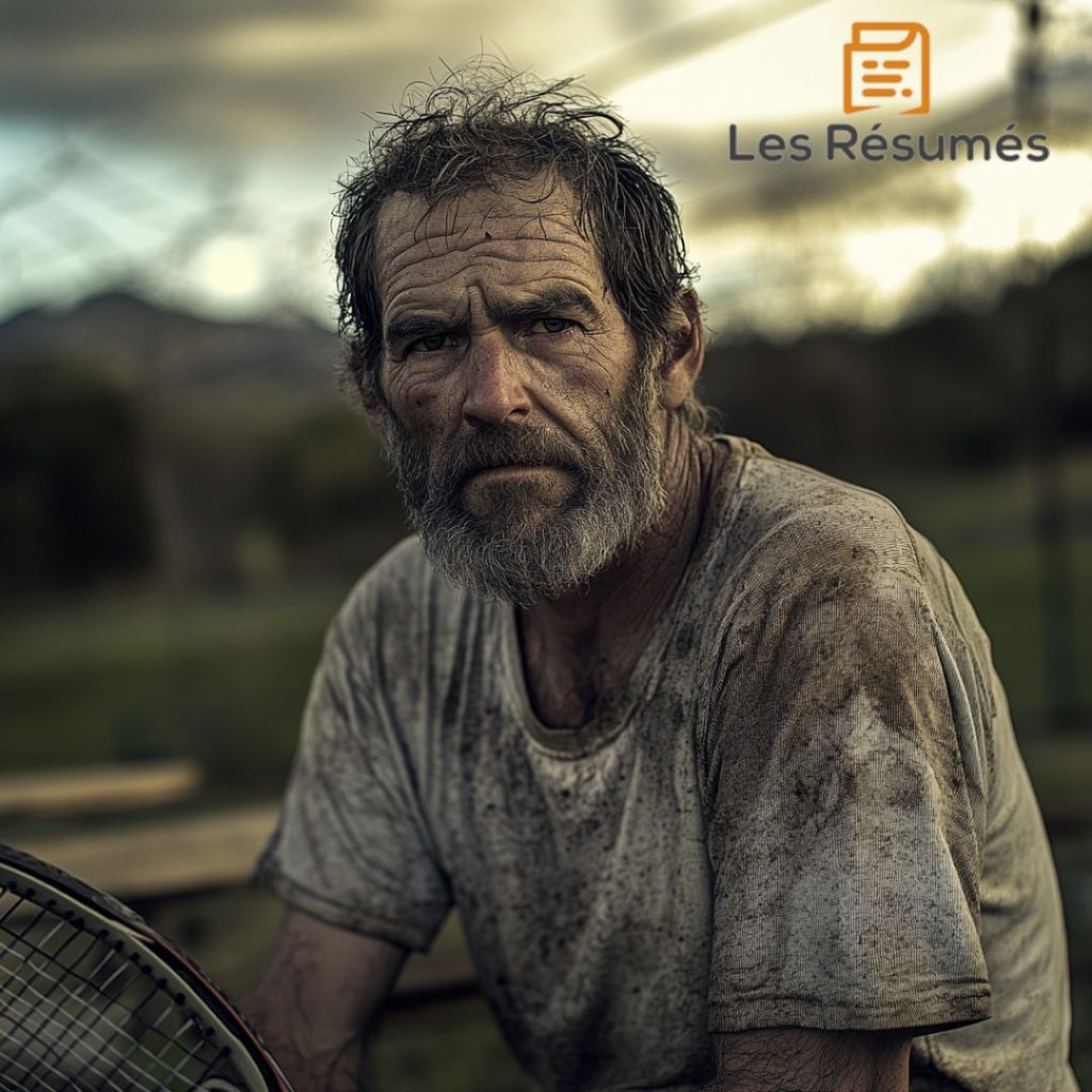 Photo de Pierre Lasnier à la campagne après avoir tué sa maîtresse dans L'Omelette.