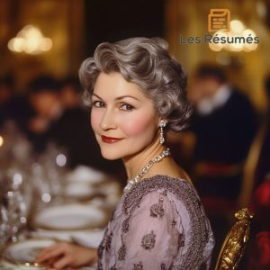 Photo de Mme de Gardisson qui permet à Valentin de rencontrer Emilienne. 