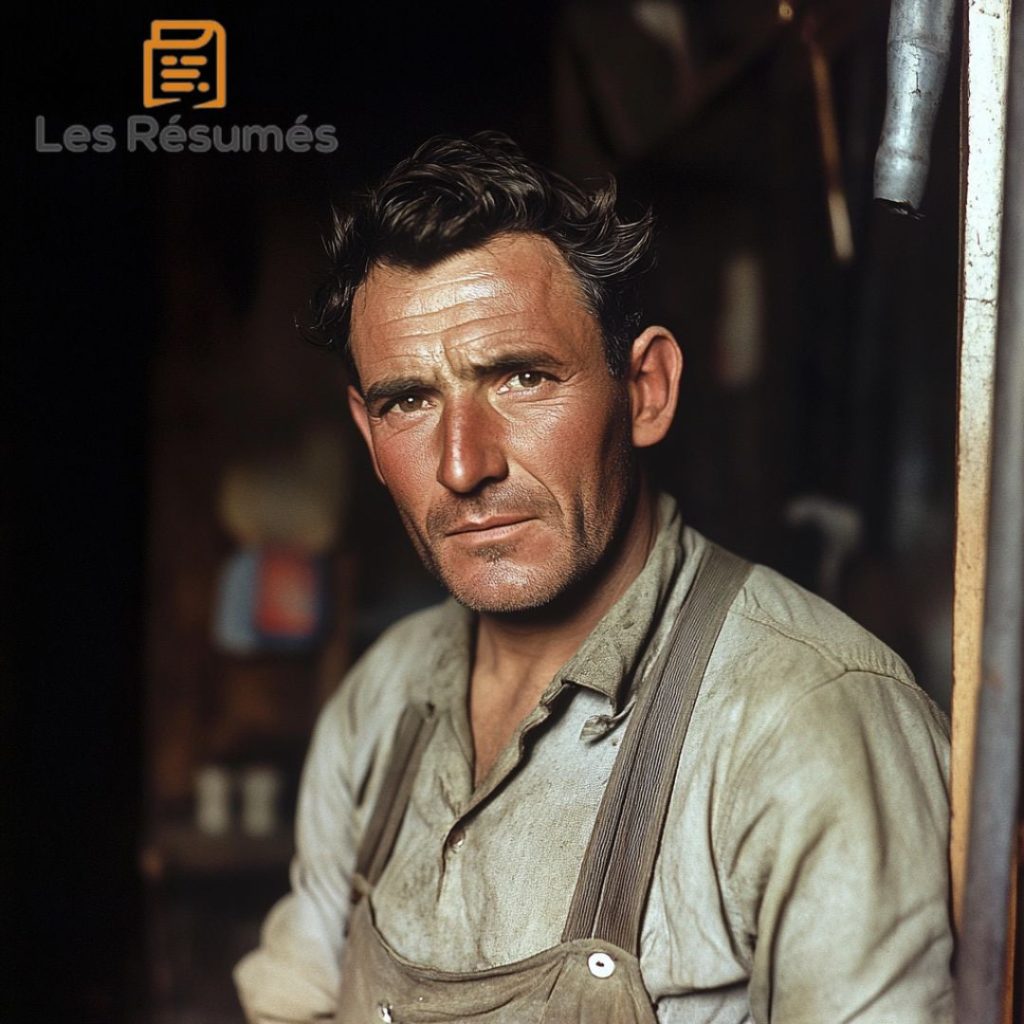 Photo de George, la père d'Adrien, quand il était jeune. 