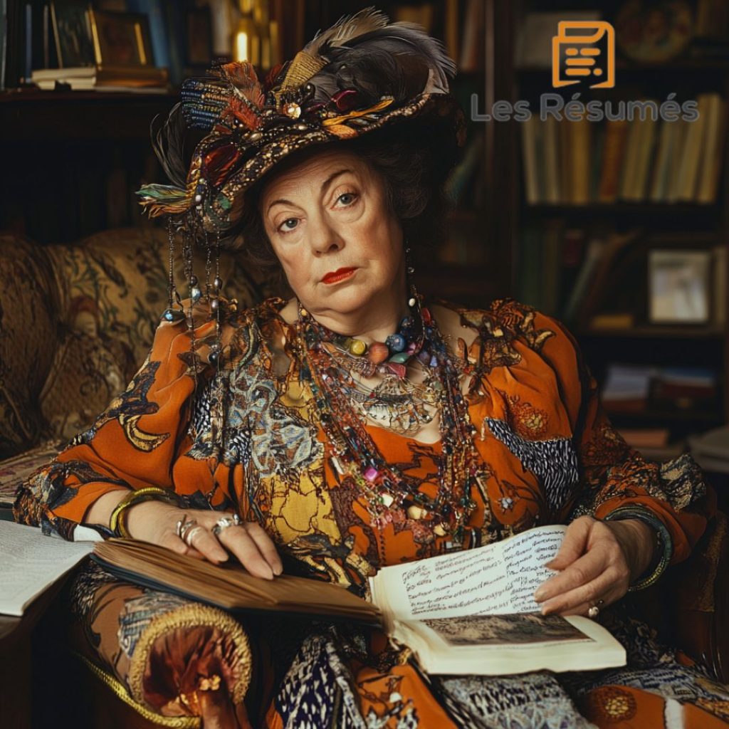 Photo de la Dame de Lettre. 