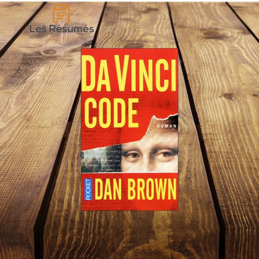 Page de Couverture de Le Da Vinci Code de Dan Brown. 