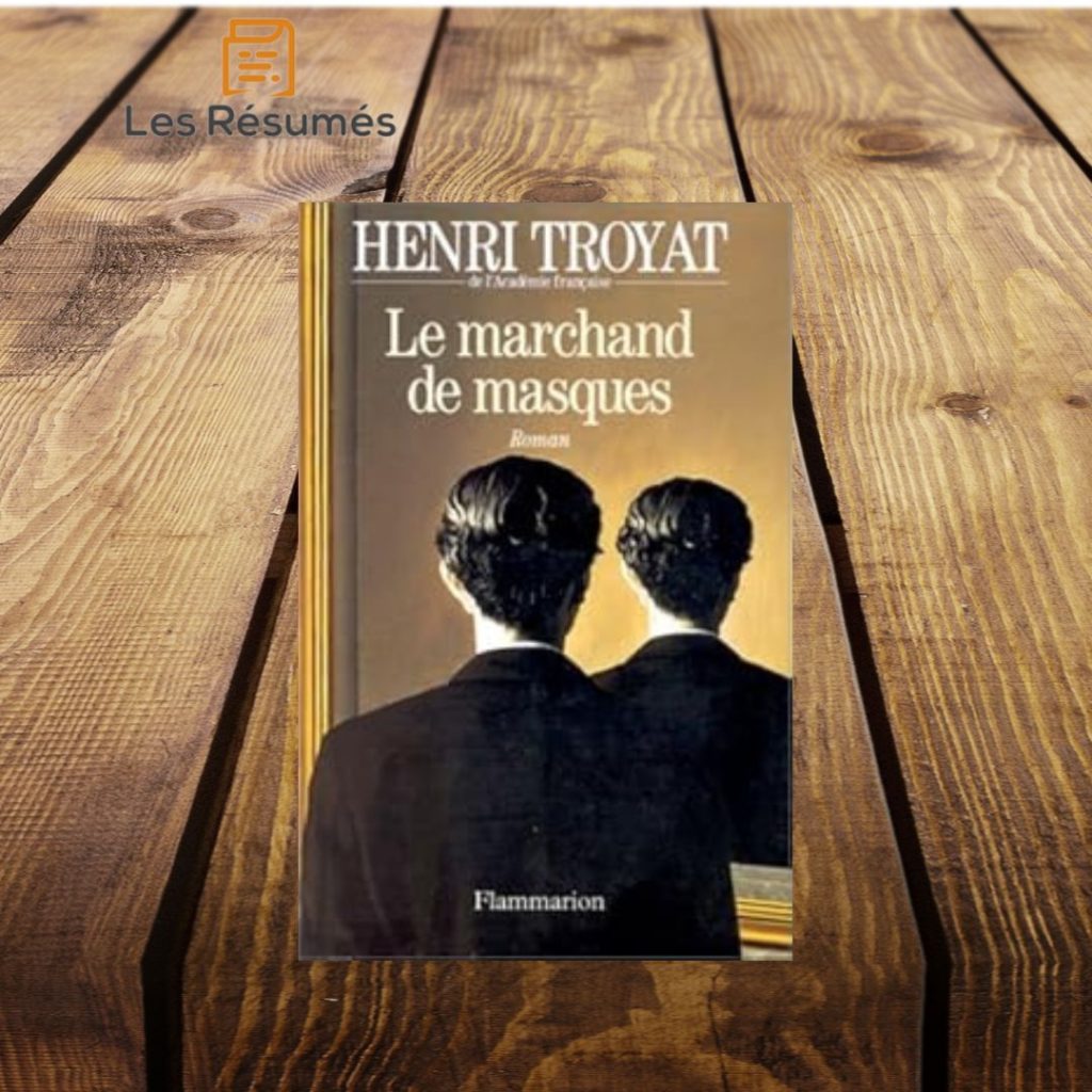 Page de garde de Le Marchand de masques d'Henri Troyat. 