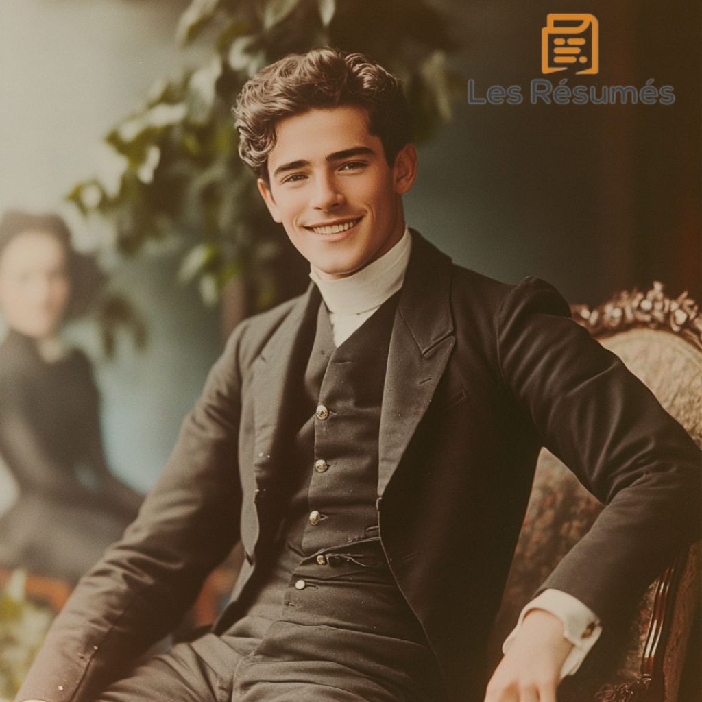 Photo d'André Donat, le futur gendre de Mme Grey. 