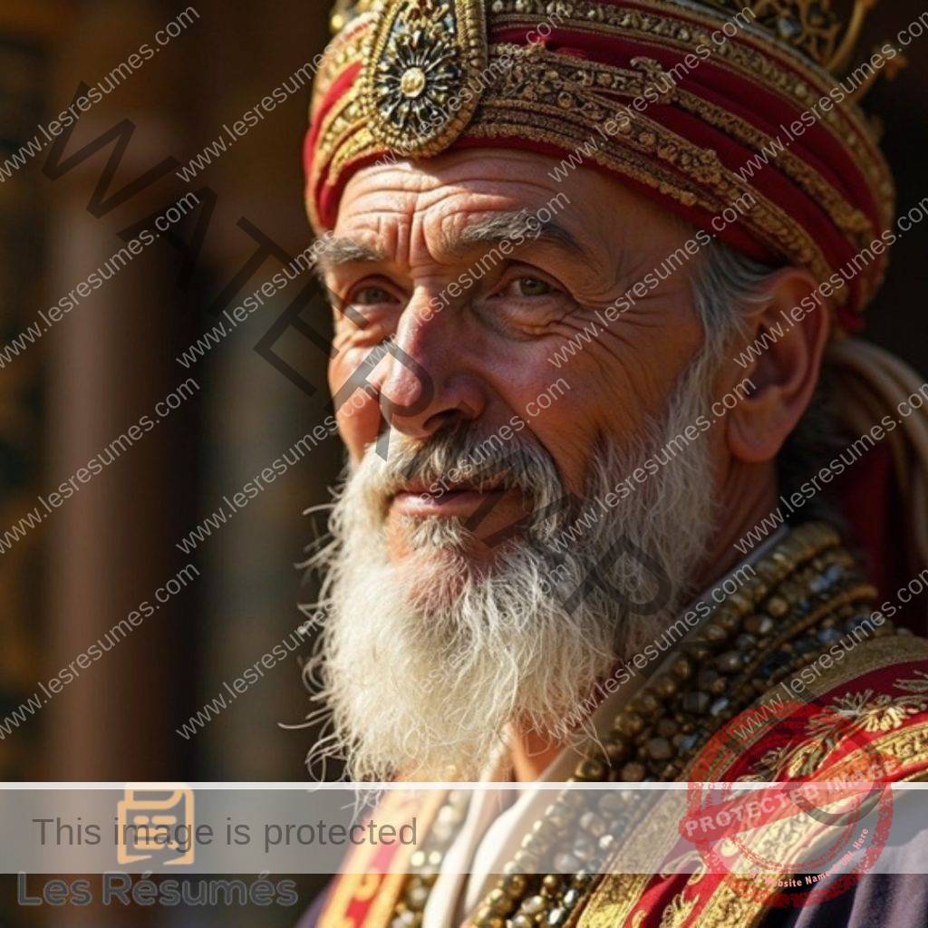 Photo de le soudan Beminedab le père de Alaciel ou la fiancée du Roi de Garbe. 
