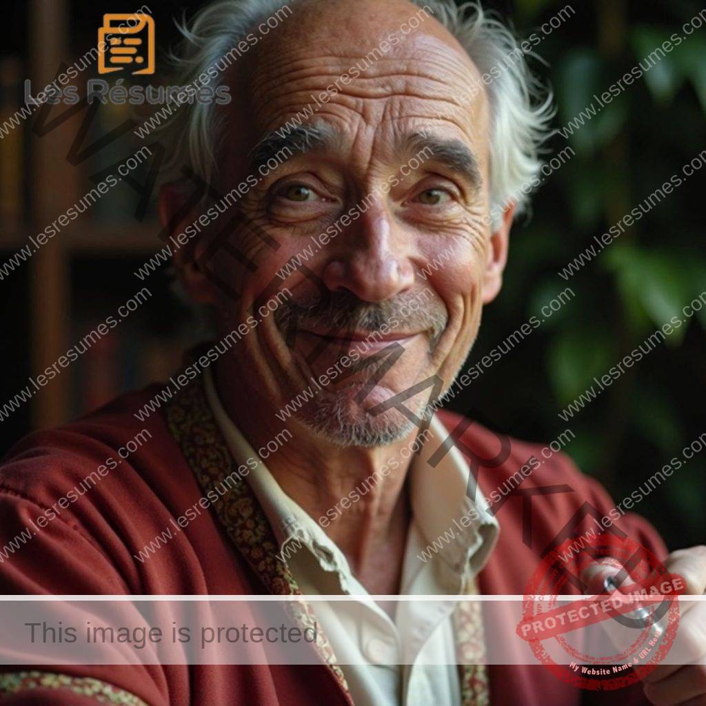 Photographie de Maître Albert amoureux de Marguerite dans Les Railleurs Raillés. 