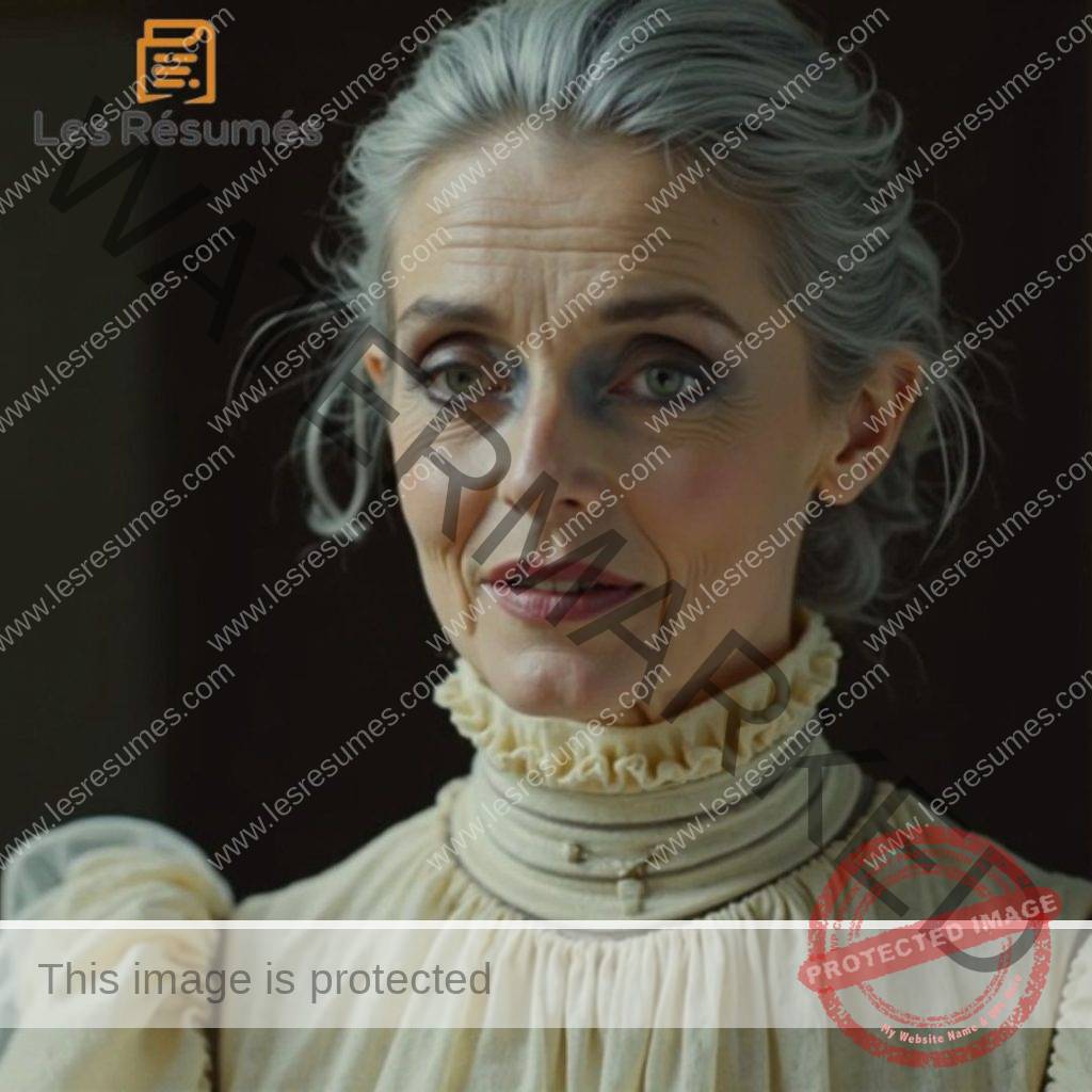 Photographie de Mme Cassart, la septuagénaire qui croit que le voleur est un admirateur secret. 