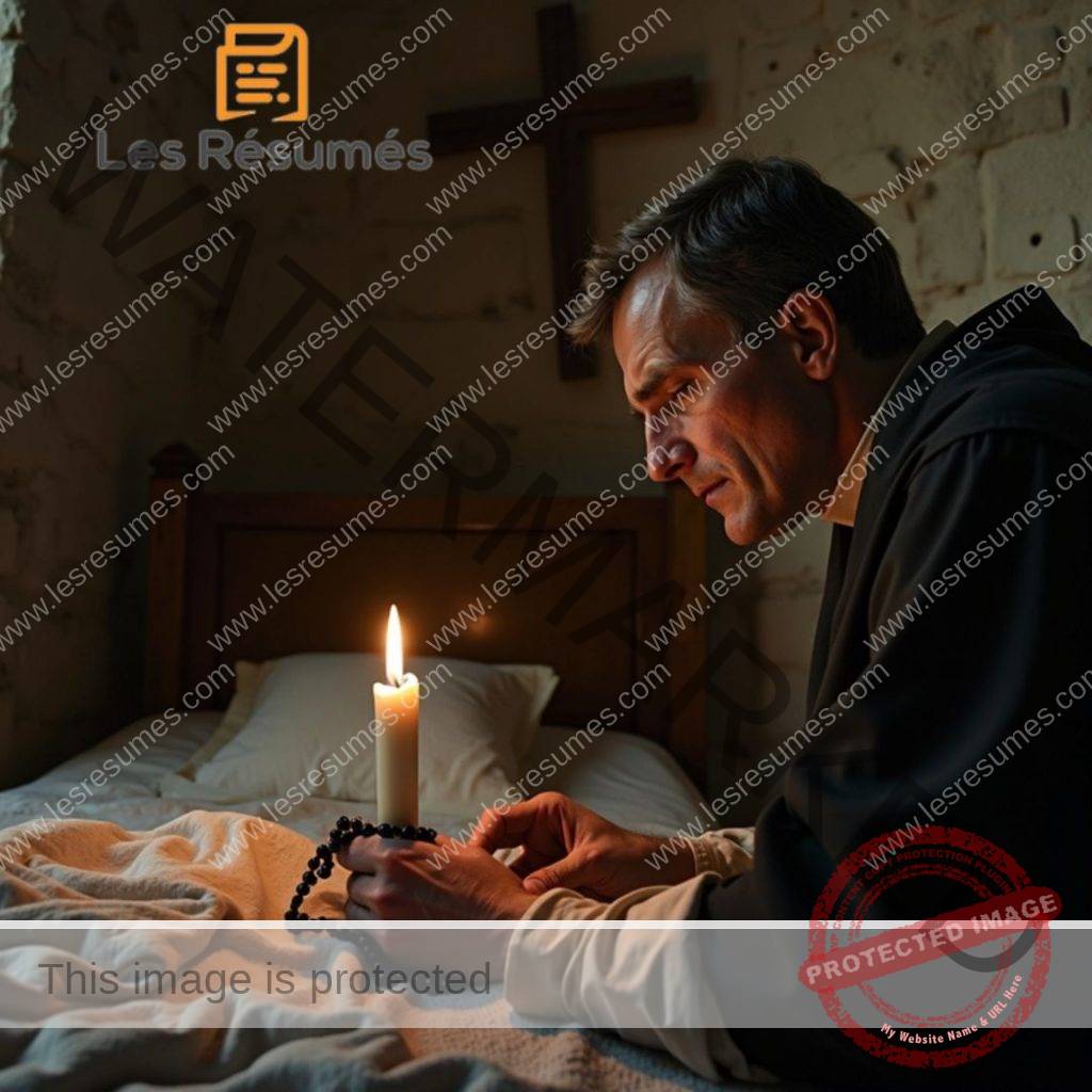 Photo du religieux cordelier, un confesseur naïf, victime de la ruse de Chappellet dans Le Pervers invoqué comme un Saint. 