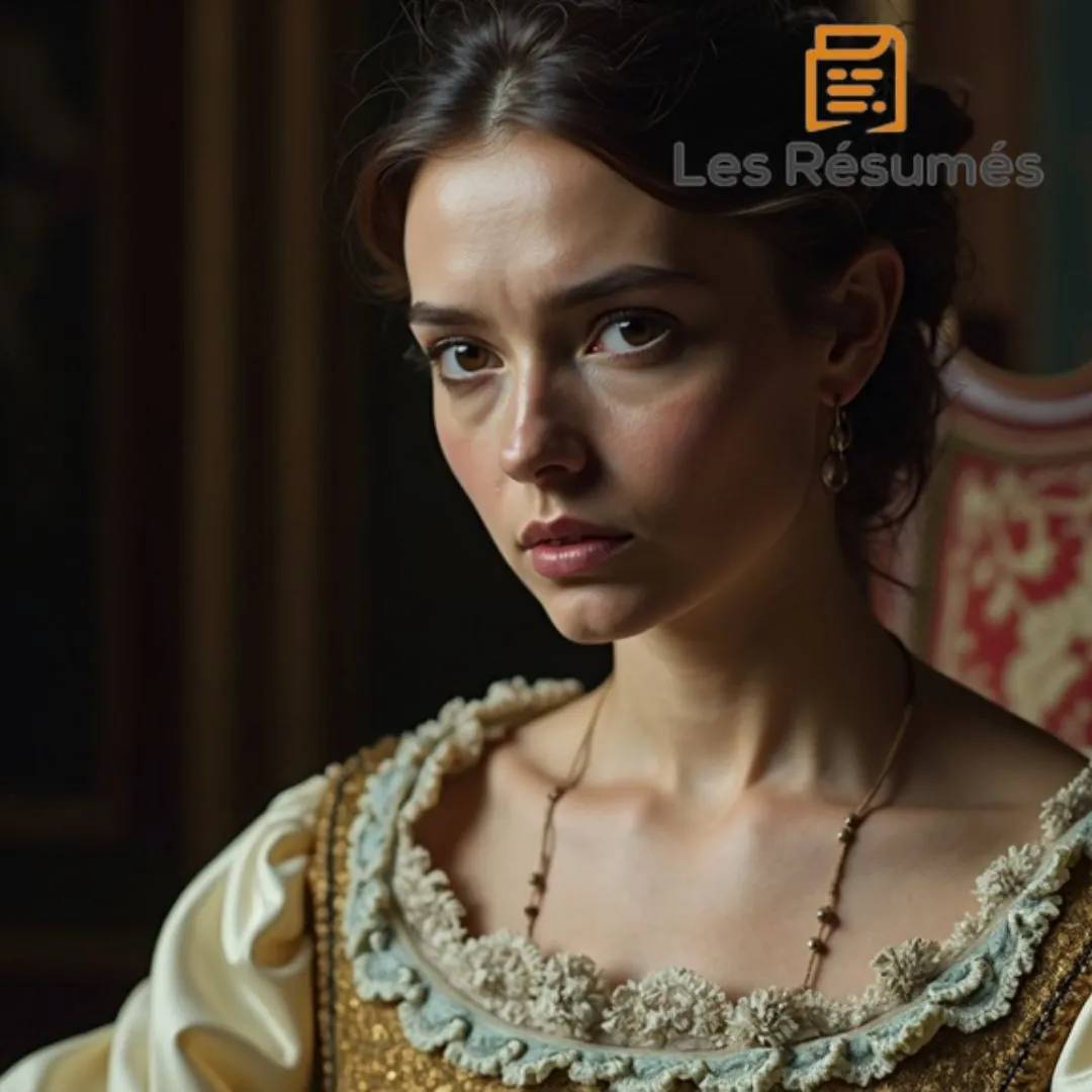 photo d'Heremeline, une femme tiraillée entre son amour et son devoir en tant qu'épouse dans Le Quiproquo.