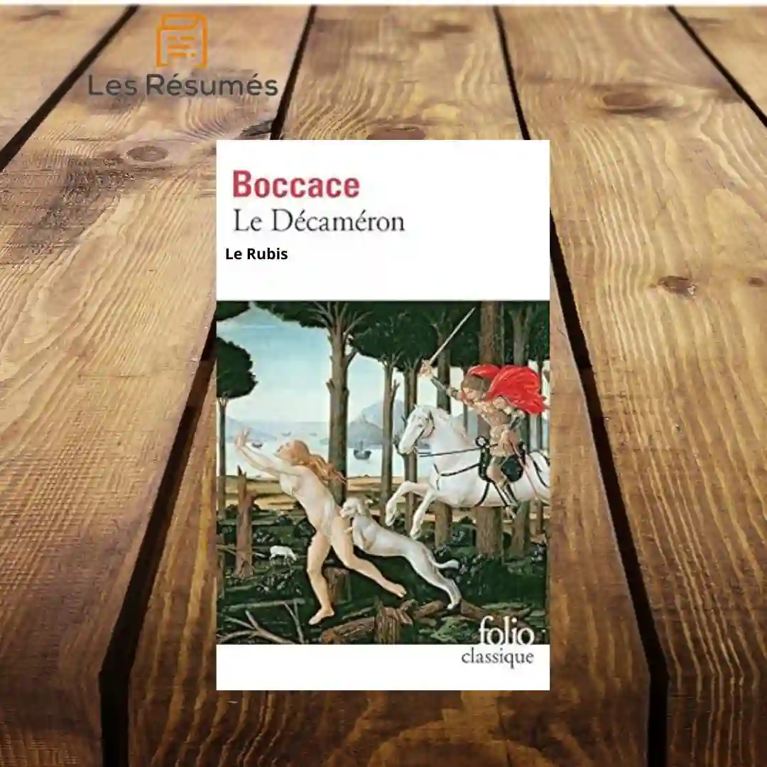 Page de couverture de Le Rubis de Jean Boccace